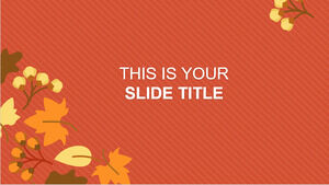 Fall Autumn Powerpoint Templates PowerPoint Templates Free Download