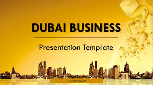迪拜商业 Powerpoint 模板