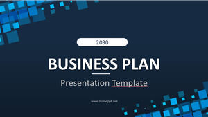 Modelli Powerpoint del piano aziendale 2030