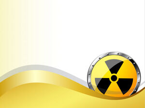 Templat Powerpoint radioaktivitas radiasi