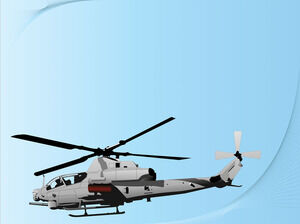 Helikopter-Hintergrund-Powerpoint-Vorlagen