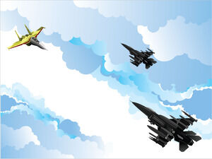 Hava Kuvvetleri Powerpoint Şablonları