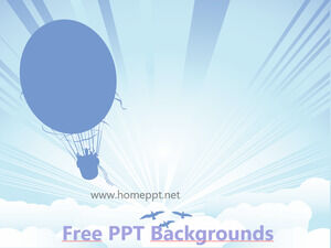 Wycieczki balonem do Kapadocji Szablony Powerpoint