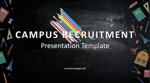 Powerpoint-Vorlagen für die Campus-Rekrutierung