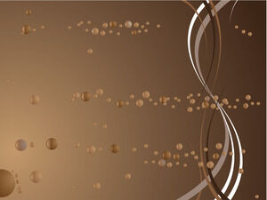 Coffee Colored Abstract Powerpoint Templates