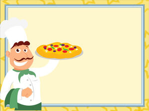 Maître de Pizza Modèles Powerpoint