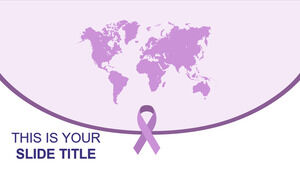 Templat Powerpoint Hari Kanker Sedunia