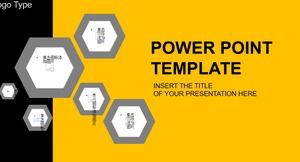 Yellow Black Flat Simple Business Universal PPT Template