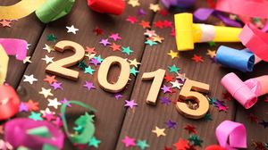 2015 Creative-Fonts Neujahr Festive Background Images