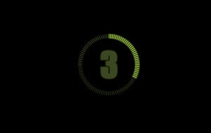 5 Sekunden Countdown-Effekt Film beginnt Animation ppt