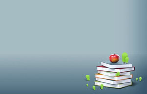 6 beautifully applied educational teaching courseware produced ppt background picture