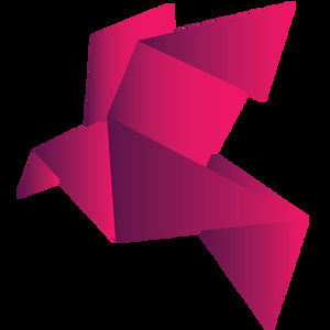 7 pombos origami dobragem HD PNG imagem