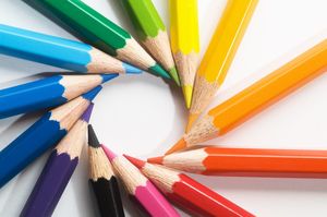 77 crayons de couleur haute définition grande image télécharger matériel