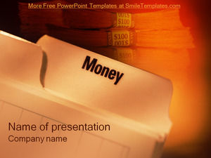 Dollar coins financial industry ppt template