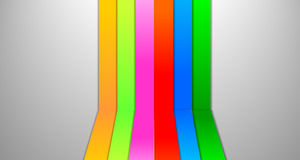 Dynamic mango color bar visual sense dynamic ppt template