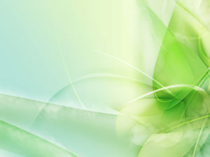 エレガントな緑のさわやかなPPTの背景画像