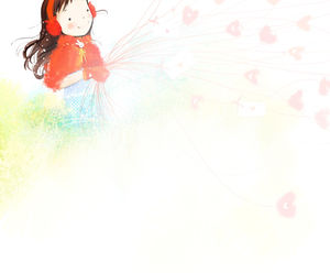 Elegant Korean theme background picture 3 sheets