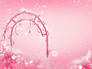 おとぎ話の夢ピンクのPS背景画像