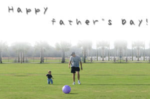 Father's Day Happy - Plantilla ppt del día del padre