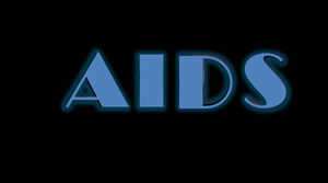 Melawan AIDS kita perlu Anda - pengetahuan AIDS populer Template ppt publik