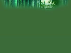 Зеленый бамбук РРТ фоновое изображение