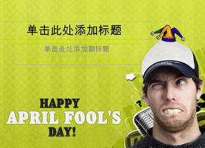 Happy Day April Fool - Funny Halloween șablon ppt