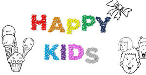 행복한 아이들 - 아동 조기 교육 PPT의 templateHappy 어린이 - 어린이 조기 교육 PPT 템플릿
