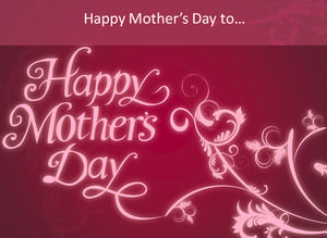 Happy Mother's Day Mother's Day ppt template