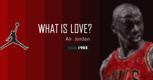 Jordan (Jordan) marchio sportivo sport tema template ppt