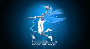 Kobe enterrada - modelo de ppt de basquete
