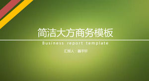 Line through creative minimalist work report business ppt template