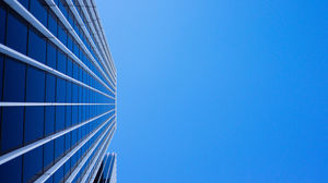 Look up al grattacielo quadro visivo ad alta definizione