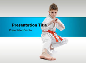 Martial arts ppt template