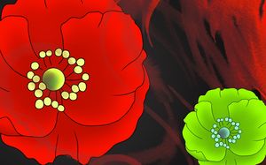 imagem fundo vector flor nacional da peônia