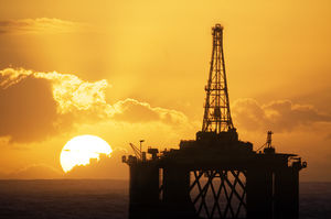 Fabryka wydobycie ropy naftowej obraz HD chemiczny tło