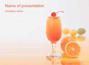 шаблон пить апельсиновый сок РРТ