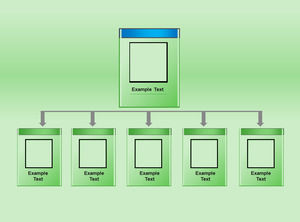 Организационная структура деловых людей с шаблоном аватар п.п.