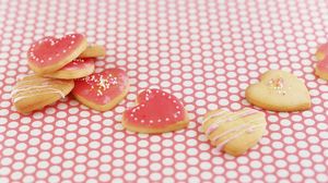 Розовый мило любовь десерт фоновое изображение