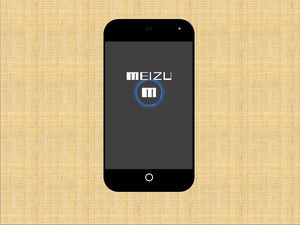 plantilla de efecto dinámico pantalla de arranque ppt Meizu Meizu