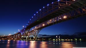 Ponte do mar - alta - fim foto fundo ppt negócio HD
