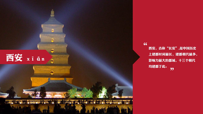 La histórica ciudad de Xian Introducción Introducción PPT