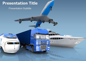 Transportation industry ppt template
