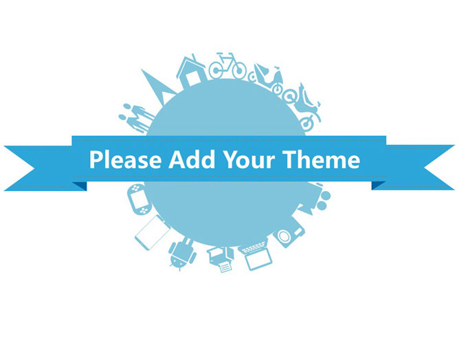 Universal color small fresh three PPT Templates