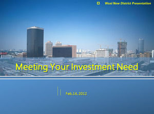 modelo de planejamento de ppt investimento urbana