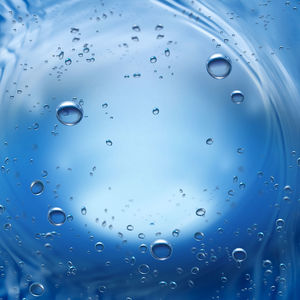 Вода и пузыри синий и элегантный РРТ фото