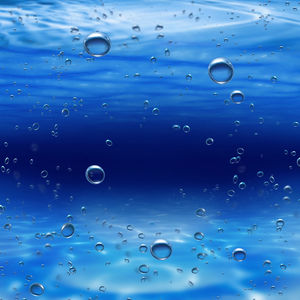 Водяной знак пузырь синих фоновое изображение